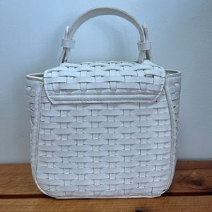 ZARA Mini City Woven Hand Bag